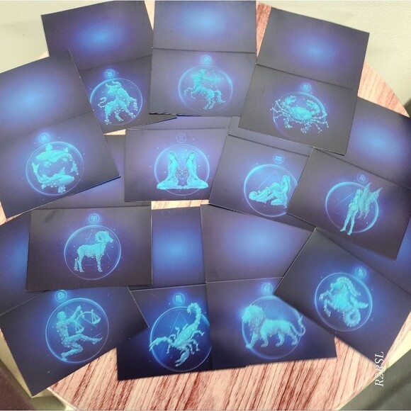 Zodiac greeting cards 12pk w/envelopes NWOT - Picture 1 of 12